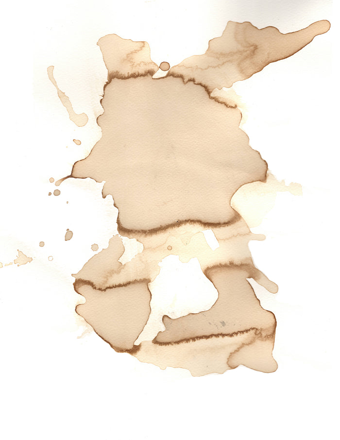 2 DOWNLOADS Drawing Page Plus My Version from the "Coffee Stained" Collection — detail view