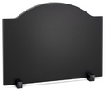 26" Fireplace Back Plates - Iron Fireback with Feet, Fireplace Wall Protection Heat Reflect Panel