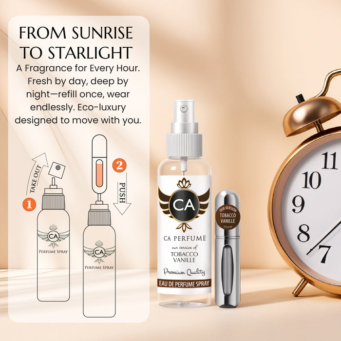 CA Perfume perfume spray bottle