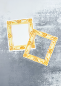 Baroque Frame Layering Stencils