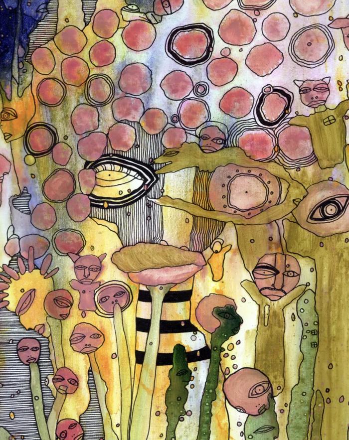 "Bugged Out" Fine Art Print on paper — C. Cambrea, Sincerely Joy