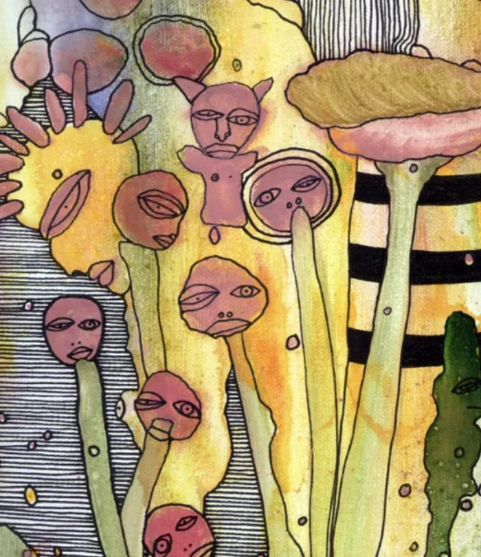"Bugged Out" Fine Art Print on paper — alternate angle