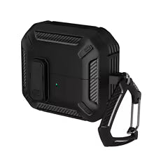 Carbon Fiber Earbud Case with Lock for Samsung Galaxy Buds 3 and Buds 3 Pro