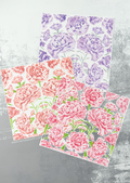 Carnation Damask Layering Stencils