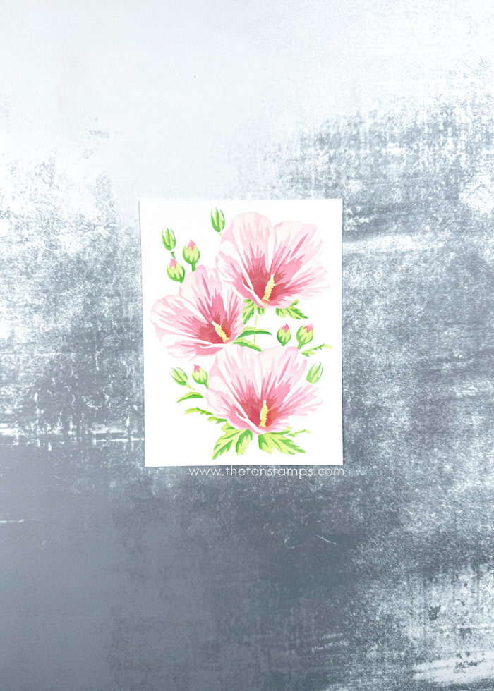 Climbing Rose of Sharon Layering Stencils