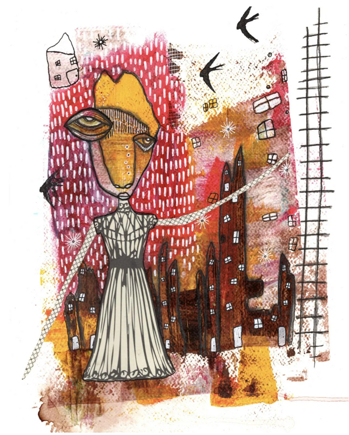 "Dare to Dream" Fine Art Print on paper — C. Cambrea, Sincerely Joy