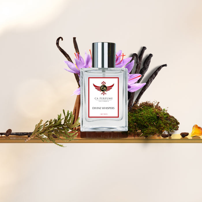CA Perfume Divine Whispers perfume bottle