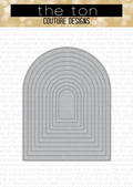 Dome Frames Slim Borders Coverplate Die
