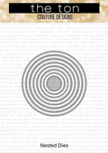 Double Stitched Circle Nested Dies