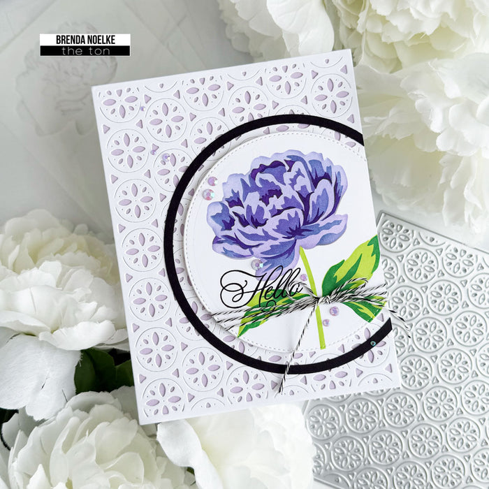 Double Stitched Circle Nested Dies