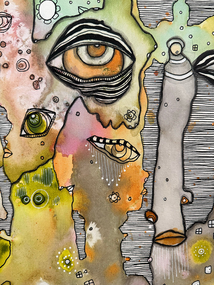 Fine Art on Canvas 'Coming Home' — detail view