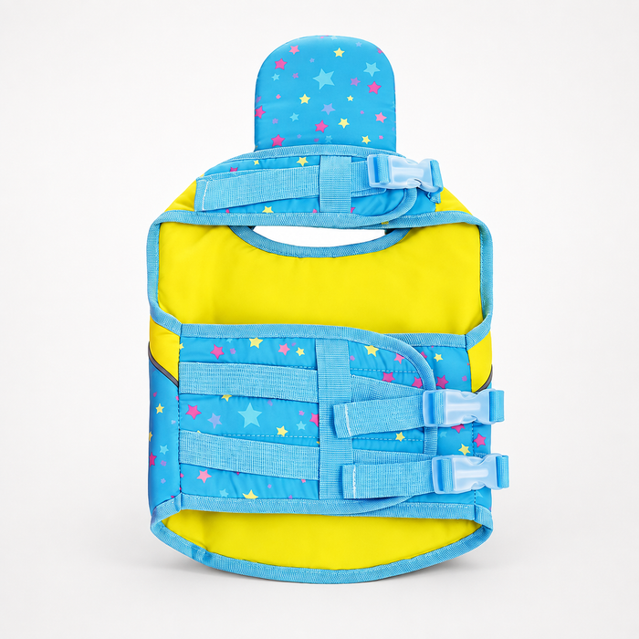 Light blue patterned / S