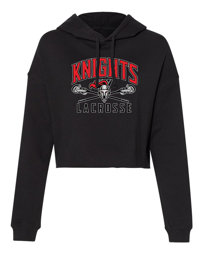 FLORAL PARK WOMENS LACROSSE Women’s Lightweight Crop Hoodie