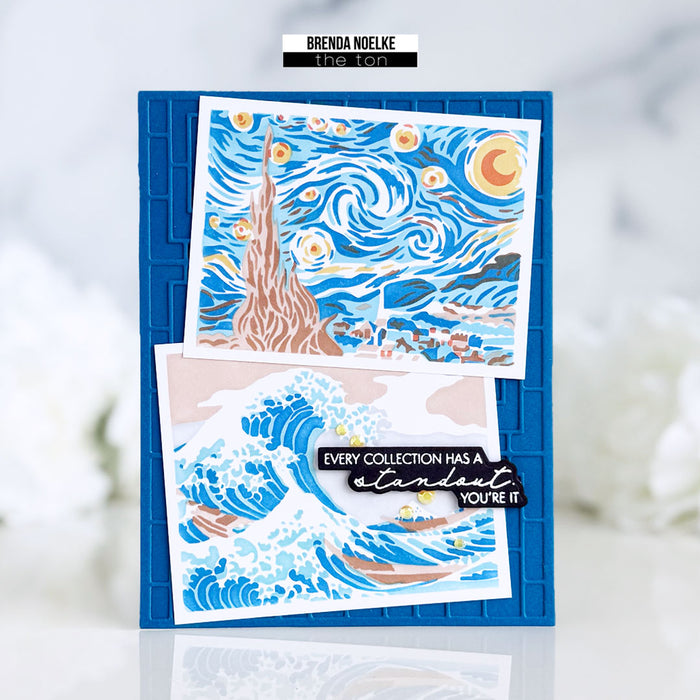 Great Wave Stencils