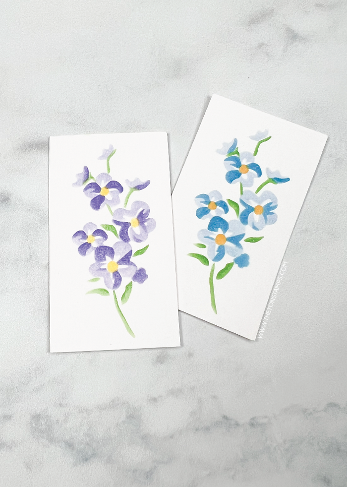 Happy Sprig Mini Stencils