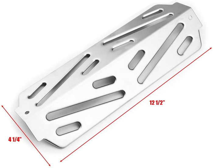 Heat Deflector + Warming Rack for Weber Genesis II, II LX 4 Burner Grills, E410, E435, S410, E440, S440 Gas Grills