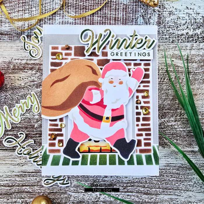 Hey Santa Layering Stencils