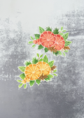 Holiday Citrus Layering Stencils