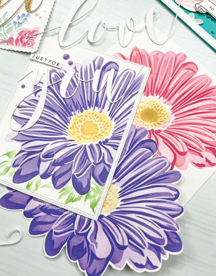 Jumbo Daisy Layering Stencils