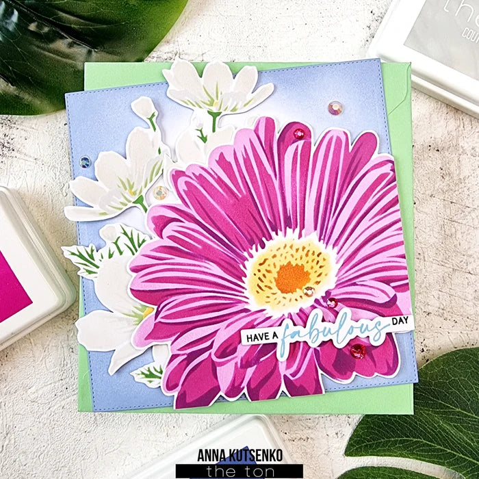Jumbo Daisy Layering Stencils