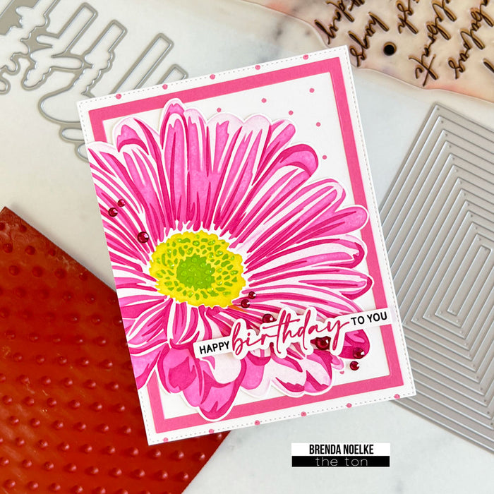 Jumbo Daisy Layering Stencils