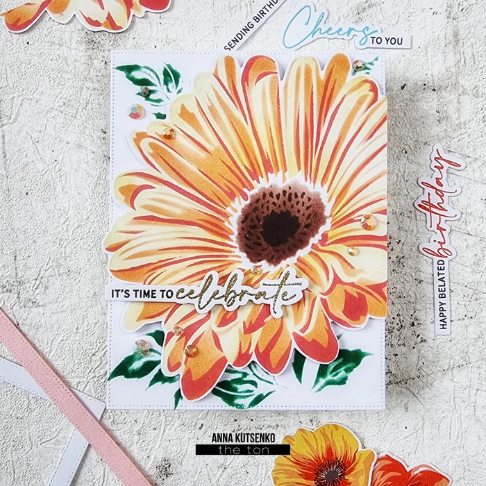 Jumbo Daisy Layering Stencils