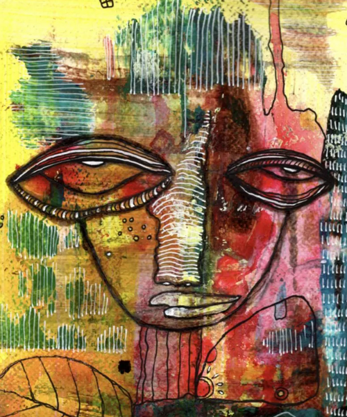 "Lets Fly" Fine Art Print on paper — detail view