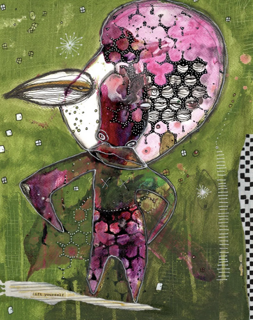 "Lift Yourself" Fine Art Print on paper — C. Cambrea, Sincerely Joy