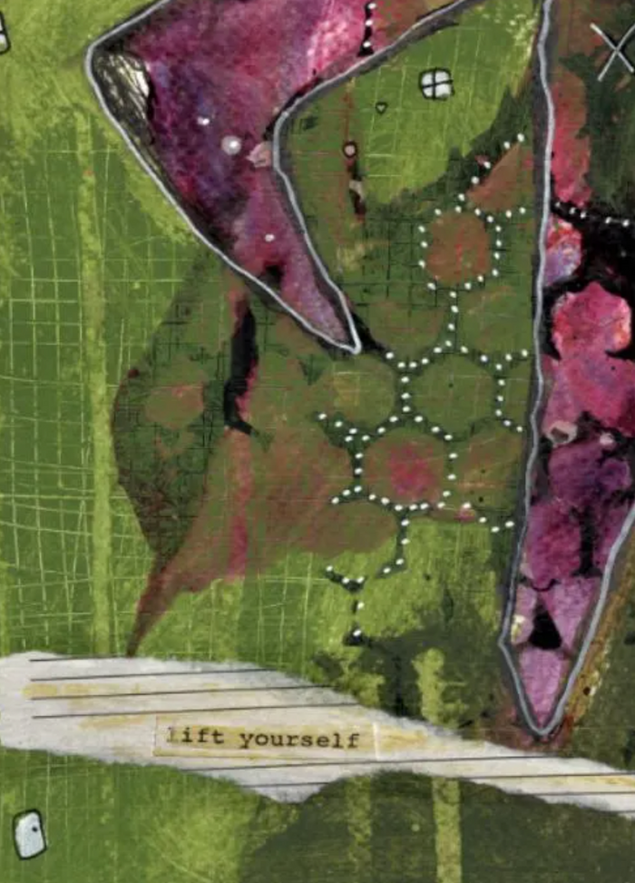 "Lift Yourself" Fine Art Print on paper — alternate angle