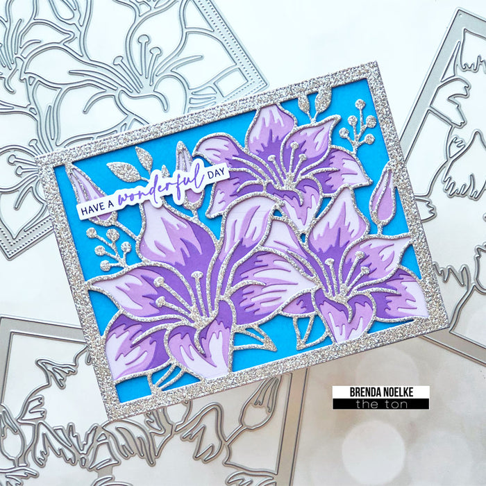 Lily Trio Layering Coverplate Dies