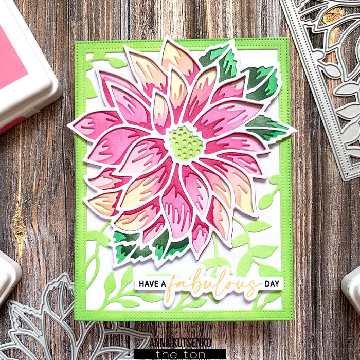 Lovely Dahlia Layering Dies