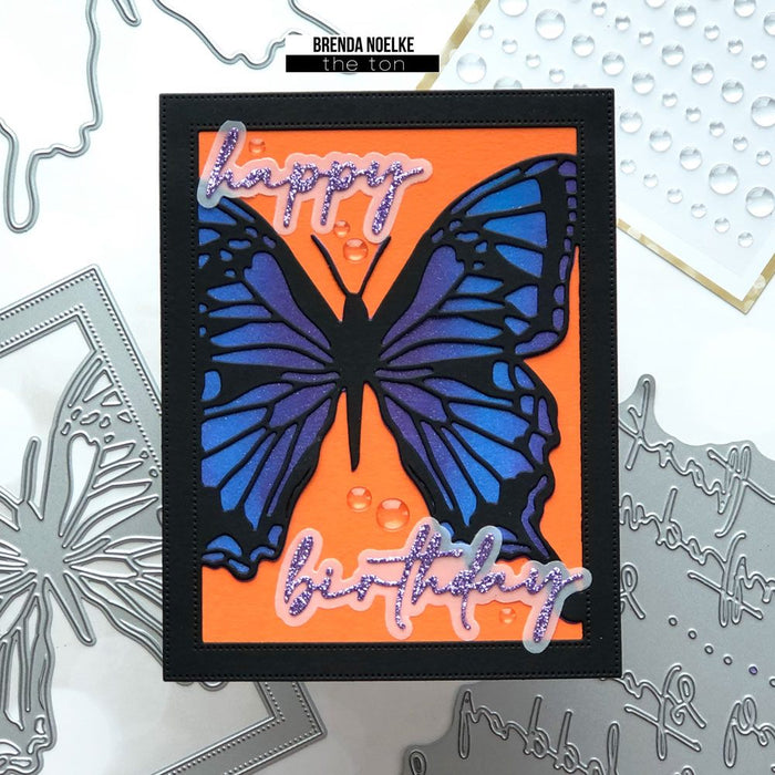 Many Sentiments Coverplate Dies