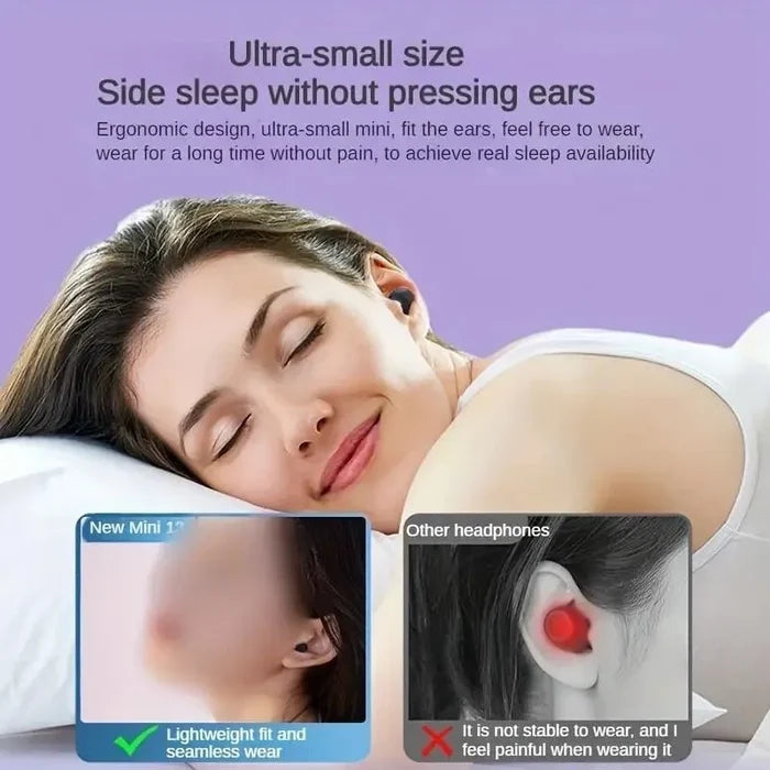 MINI13-5.3 Invisible Wireless Bluetooth Earbuds HiFi Bass