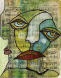 "Mr. Mazurka" Fine Art Print on paper — C. Cambrea, Sincerely Joy