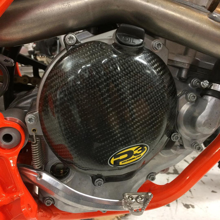 P3 RACING CARBON FIBER CLUTCH COVER | 2017-19 KTM 450/500 EXCF