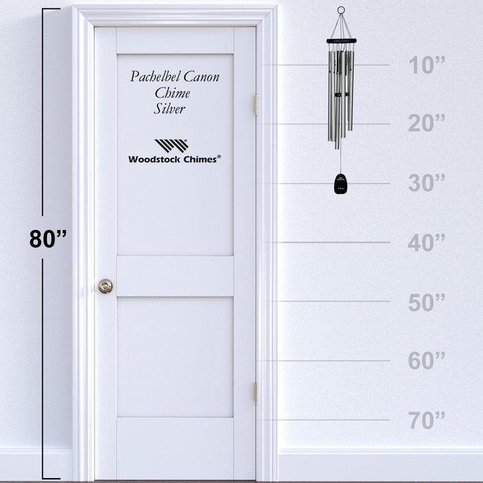 Pachelbel Canon Chime - Silver - Woodstock Chimes