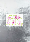 Pansy Clusters Layering Stencils