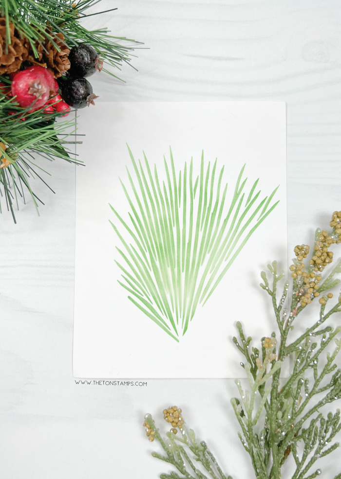 Pine Stencil