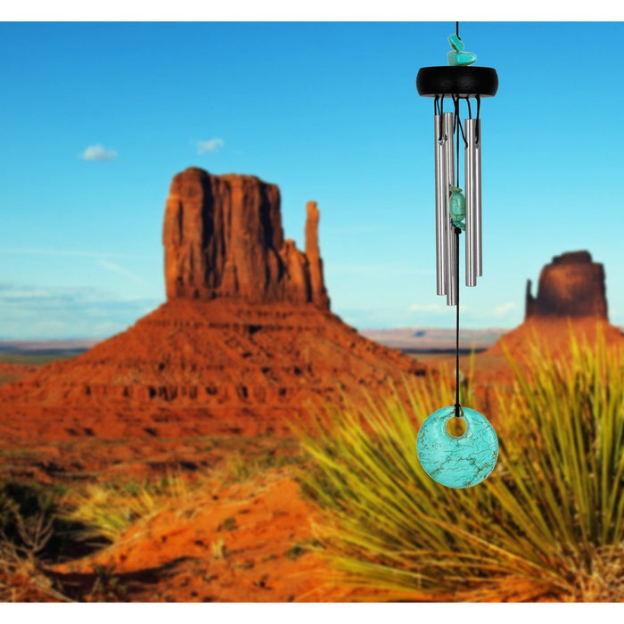 Precious Stones Chime - Turquoise - by Woodstock Chimes