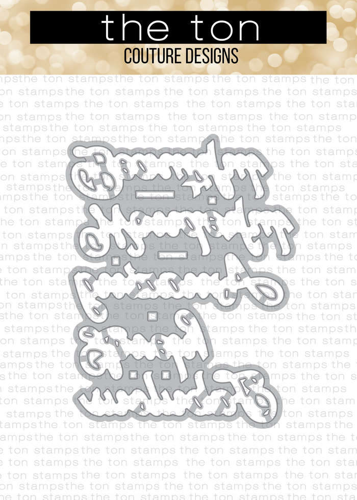 Ribbons Affirmation Coordinating Die
