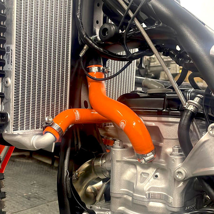 SAMCO 3-PIECE SILICONE RADIATOR COOLANT HOSE KIT KTM-130 | 2024-26 KTM 500 EXCF, FE