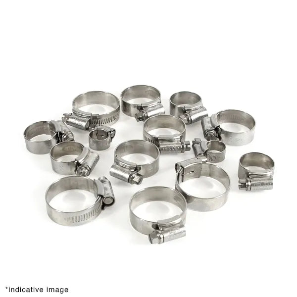 SAMCO SPORT OEM REPLACEMENT STAINLESS STEEL RADIATOR HOSE CLAMP KIT - CK-KTM-91