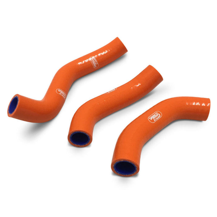 SAMCO SPORT THERMOSTAT BYPASS SILICONE RADIATOR COOLANT HOSE KIT KTM-92 | 2017-19 KTM/HSQ 450/500