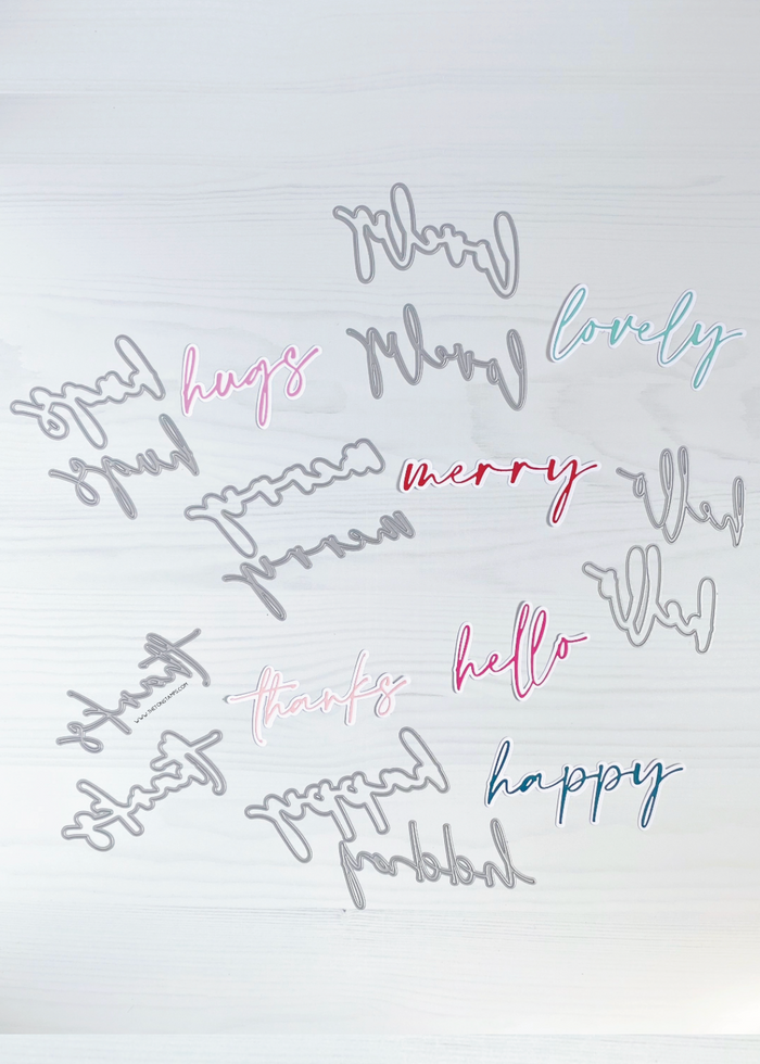 Script Word Dies Bundle