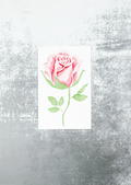 Single Rose Layering Stencils