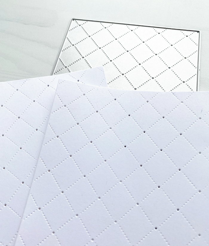 SLIMLINE - Quilted Coverplate Die