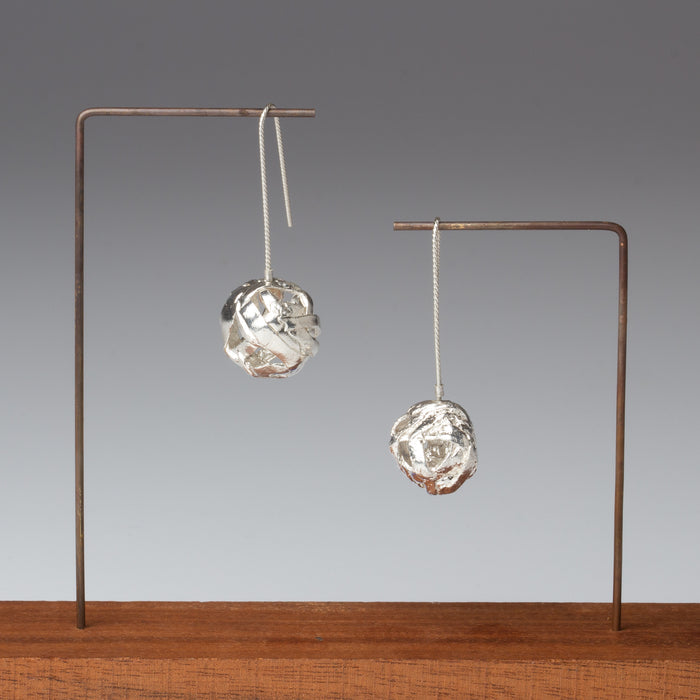 silver globes