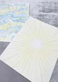 Sun Rays Layered Stencil