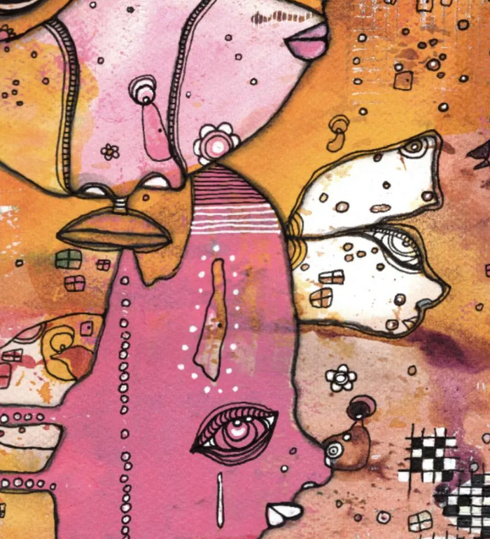 "Sybil" Fine Art Print on paper — alternate angle