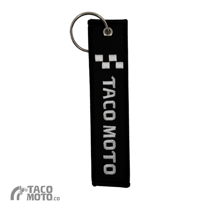 TACO MOTO KEYCHAIN
